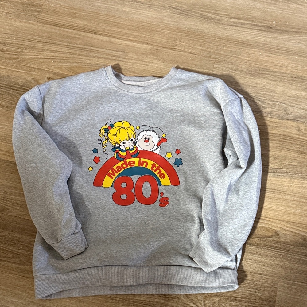 Gray 'Made in the 80s' Sweatshirt